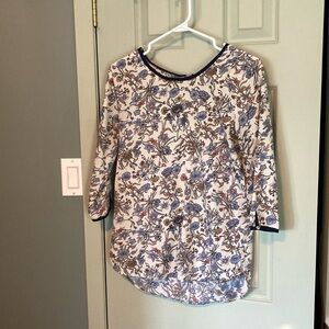 💙 Chemise fleurie